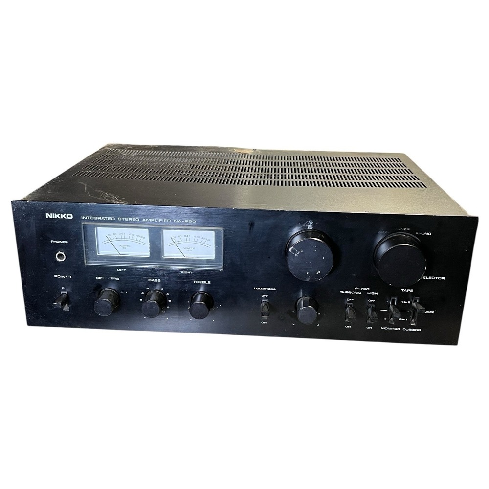 Vintage Nikko NA 690 Stereo Amplifier(Japan)